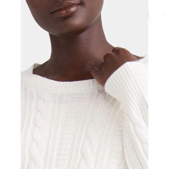 Women's Cable Knit Pullover Sweater, Midweight 2-Pack Size XXL - Picture 9 of 9